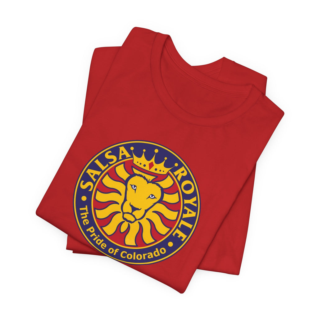 Salsa Royale Lion Crest Unisex Jersey Short Sleeve Tee - Pride of Colorado