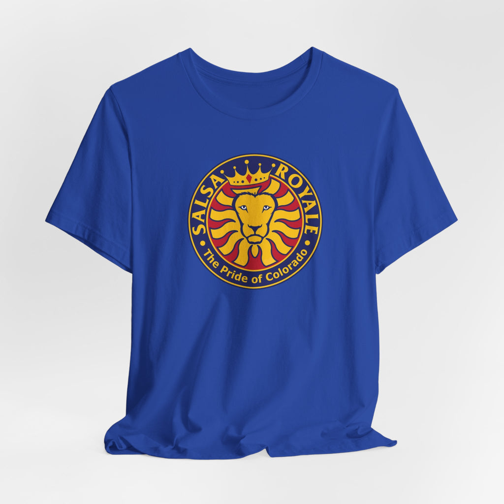 Salsa Royale Lion Crest Unisex Jersey Short Sleeve Tee - Pride of Colorado