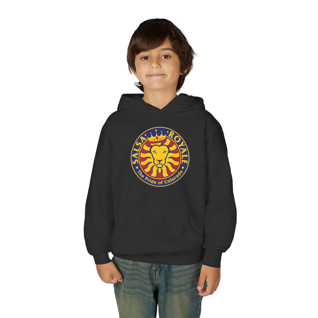 Salsa Royale Lion Crest Youth Hoodie | Pride of Colorado