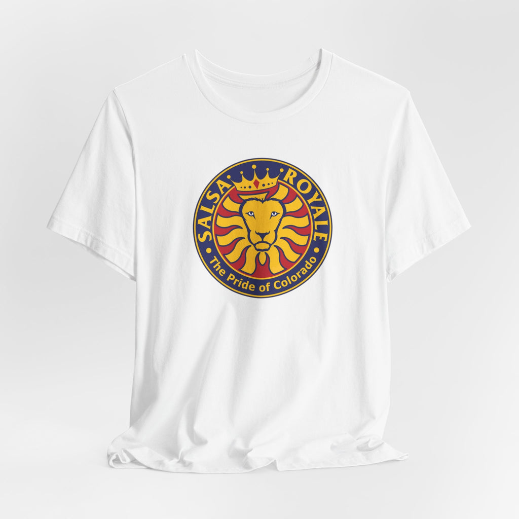 Salsa Royale Lion Crest Unisex Jersey Short Sleeve Tee - Pride of Colorado