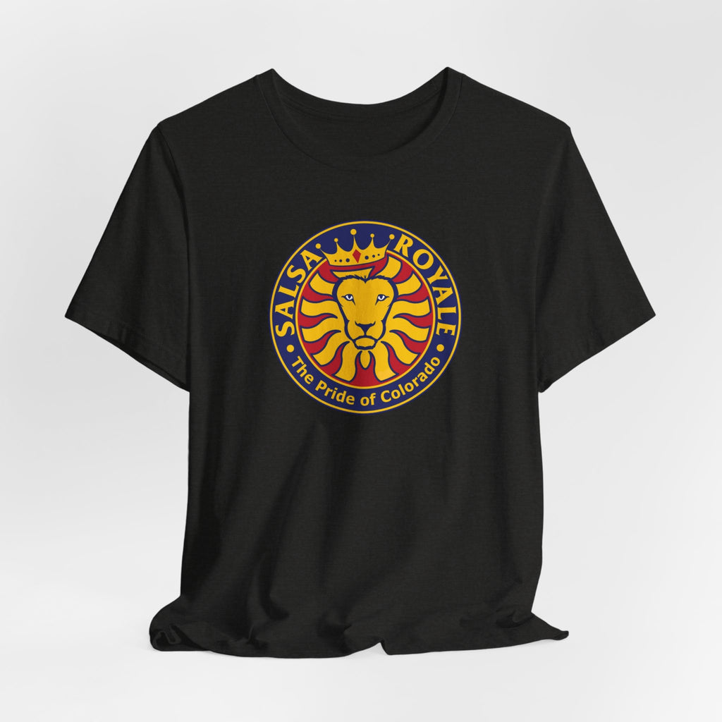 Salsa Royale Lion Crest Unisex Jersey Short Sleeve Tee - Pride of Colorado