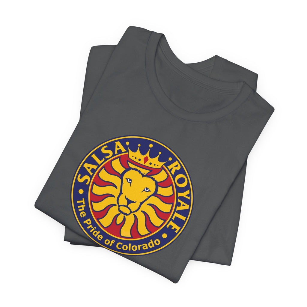 Salsa Royale Lion Crest Unisex Jersey Short Sleeve Tee - Pride of Colorado