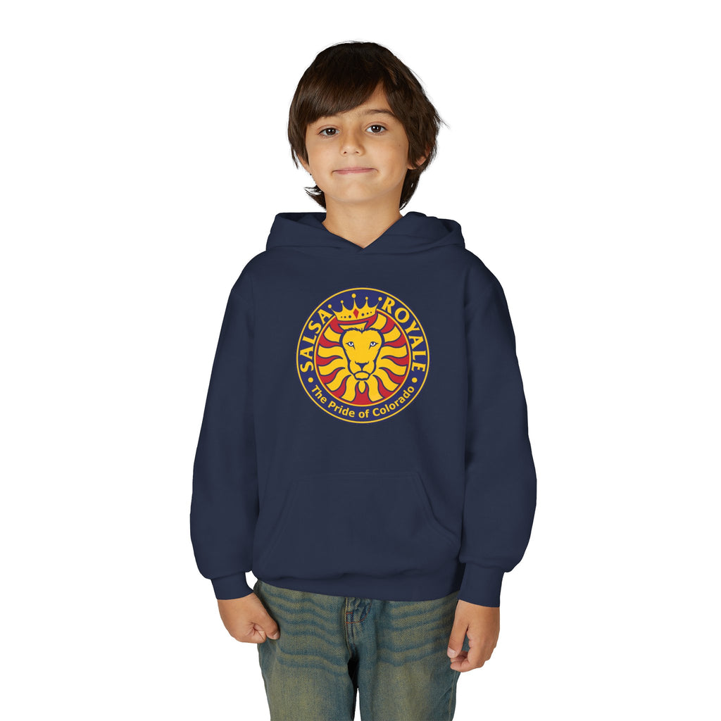 Salsa Royale Lion Crest Youth Hoodie | Pride of Colorado
