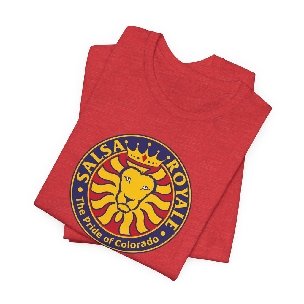 Salsa Royale Lion Crest Unisex Jersey Short Sleeve Tee - Pride of Colorado