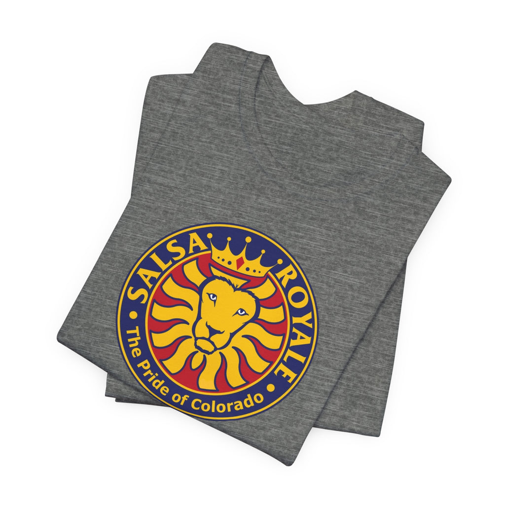Salsa Royale Lion Crest Unisex Jersey Short Sleeve Tee - Pride of Colorado