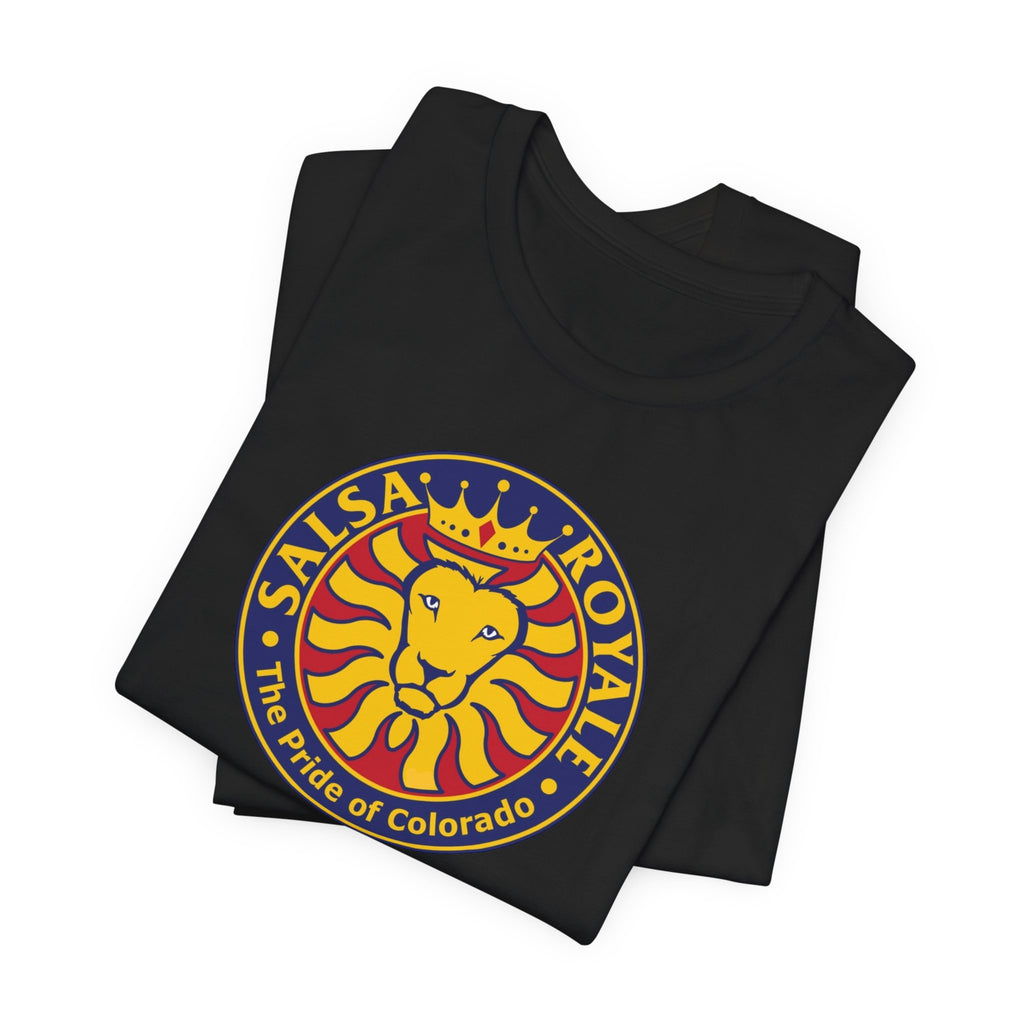 Salsa Royale Lion Crest Unisex Jersey Short Sleeve Tee - Pride of Colorado