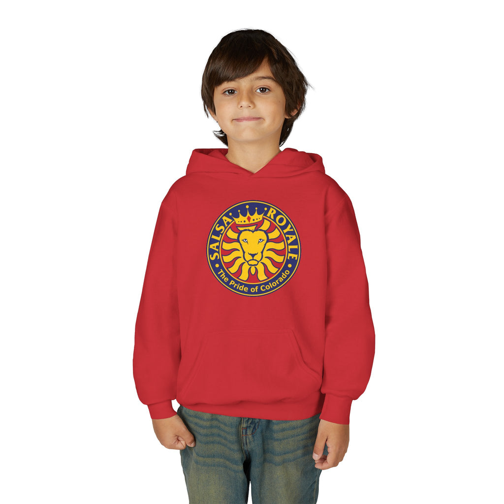 Salsa Royale Lion Crest Youth Hoodie | Pride of Colorado