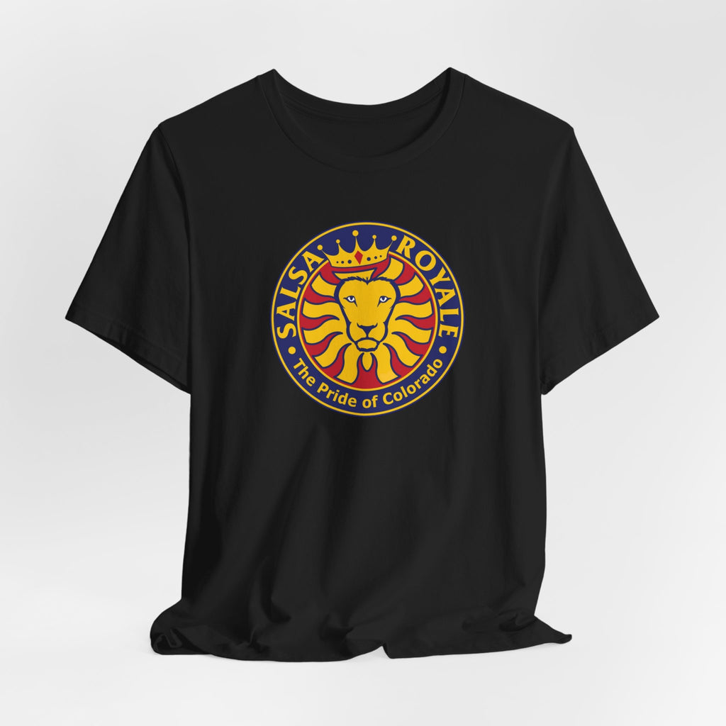 Salsa Royale Lion Crest Unisex Jersey Short Sleeve Tee - Pride of Colorado