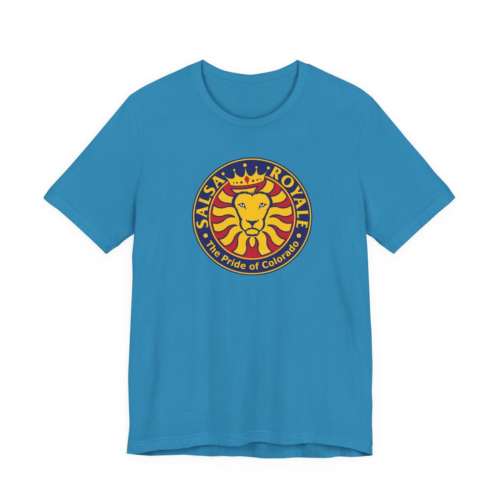 Salsa Royale Lion Crest Unisex Jersey Short Sleeve Tee - Pride of Colorado