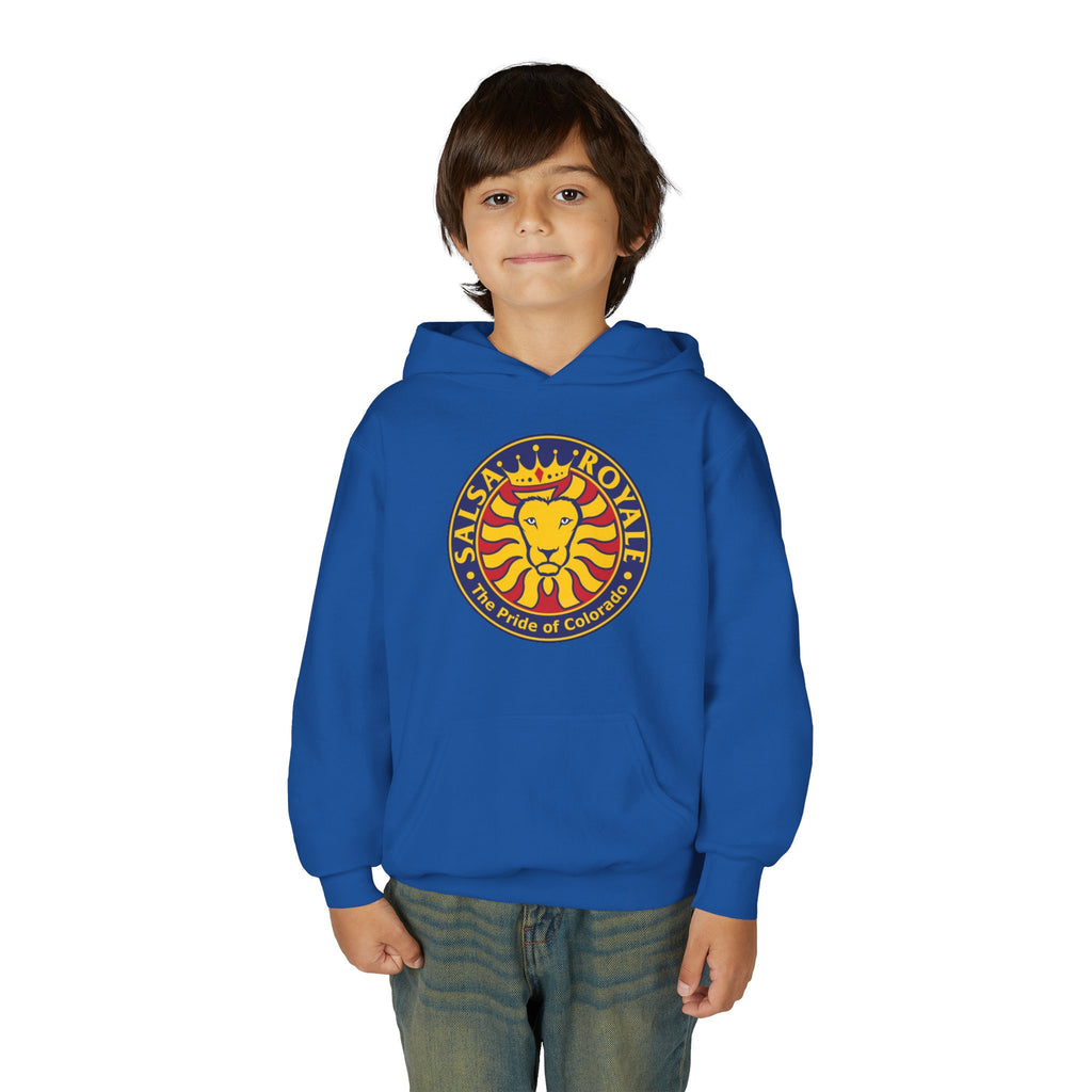 Salsa Royale Lion Crest Youth Hoodie | Pride of Colorado
