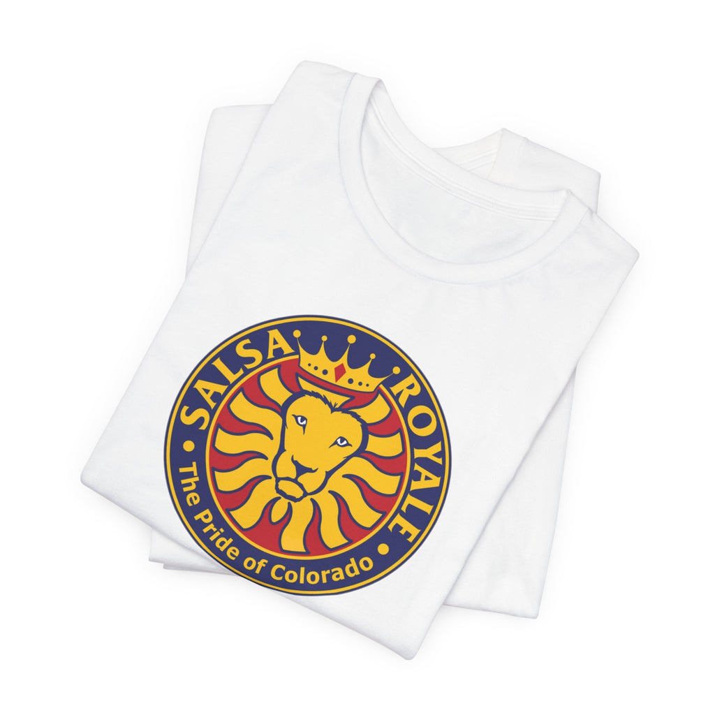Salsa Royale Lion Crest Unisex Jersey Short Sleeve Tee - Pride of Colorado
