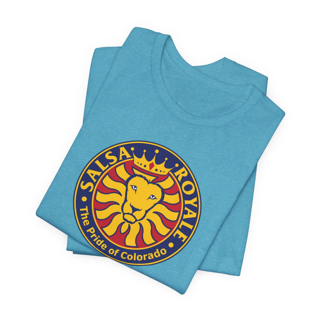 Salsa Royale Lion Crest Unisex Jersey Short Sleeve Tee - Pride of Colorado
