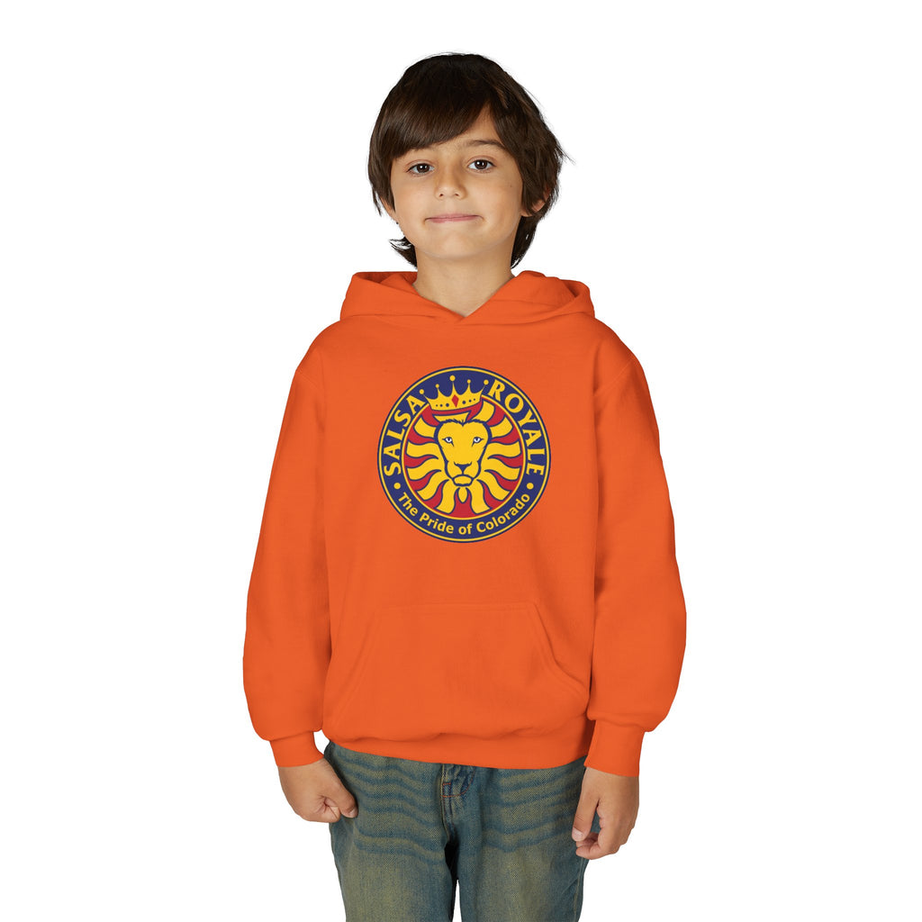 Salsa Royale Lion Crest Youth Hoodie | Pride of Colorado