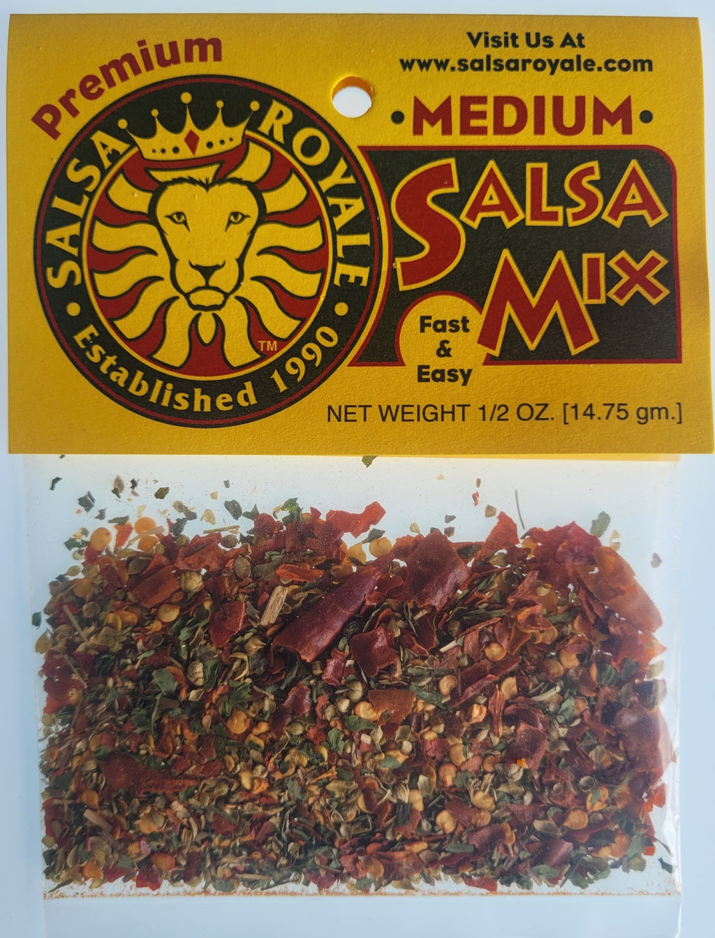 Salsa Royale Medium Mix Packet
