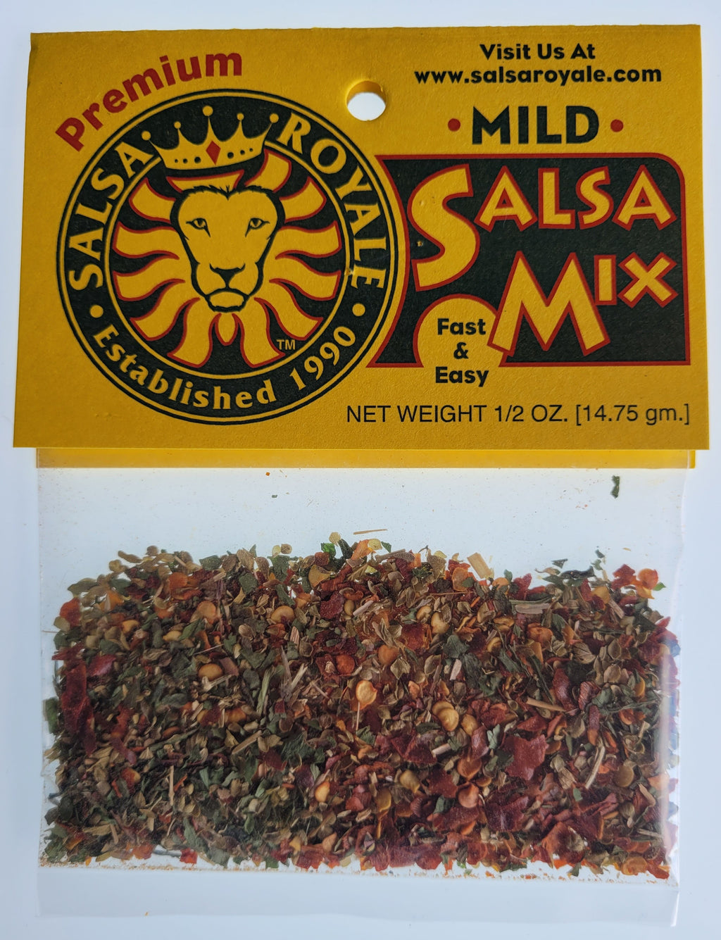 Salsa Royale Mild Mix Packet